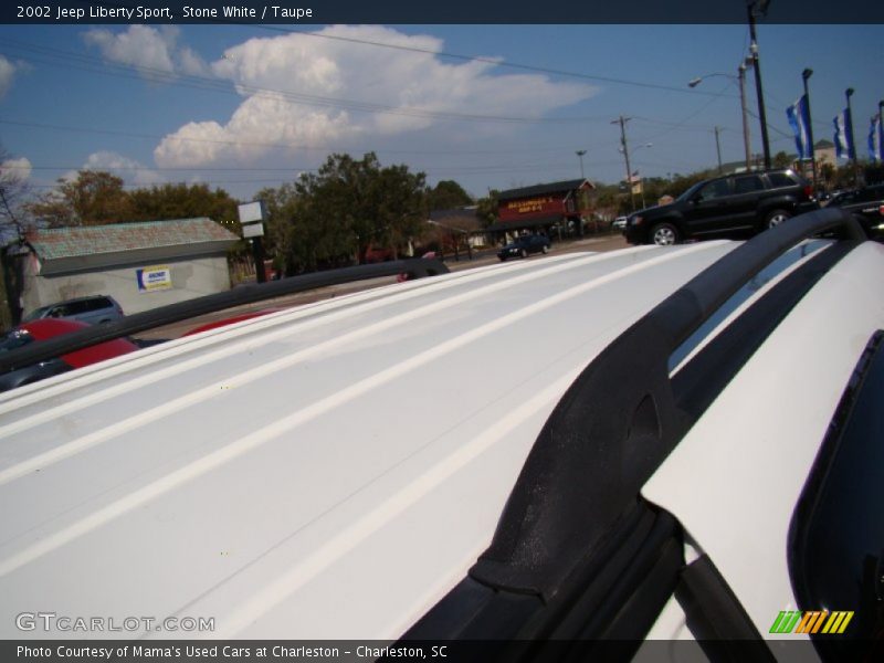Stone White / Taupe 2002 Jeep Liberty Sport