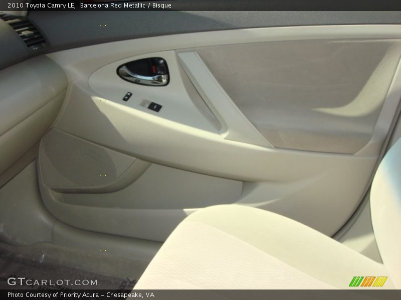 Barcelona Red Metallic / Bisque 2010 Toyota Camry LE