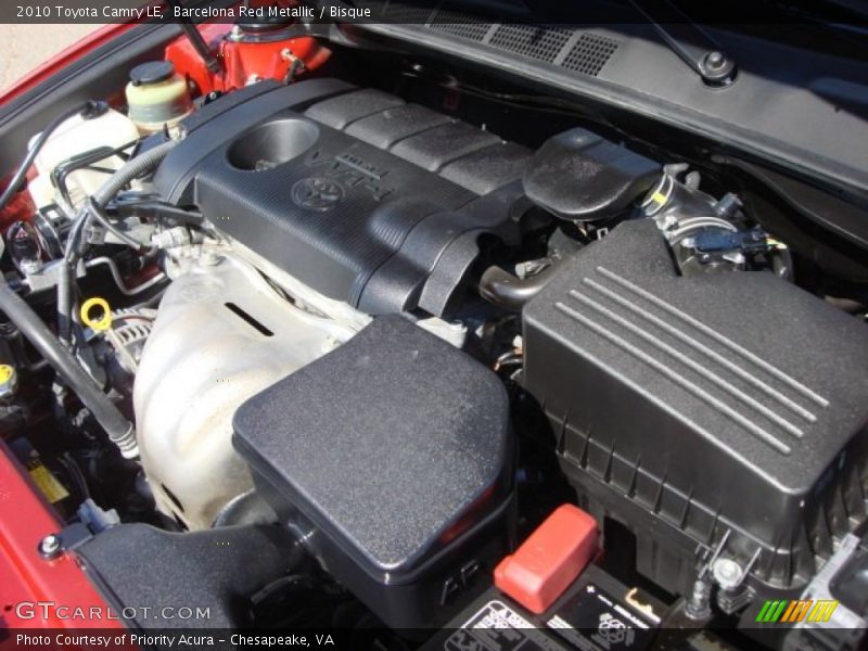 Barcelona Red Metallic / Bisque 2010 Toyota Camry LE