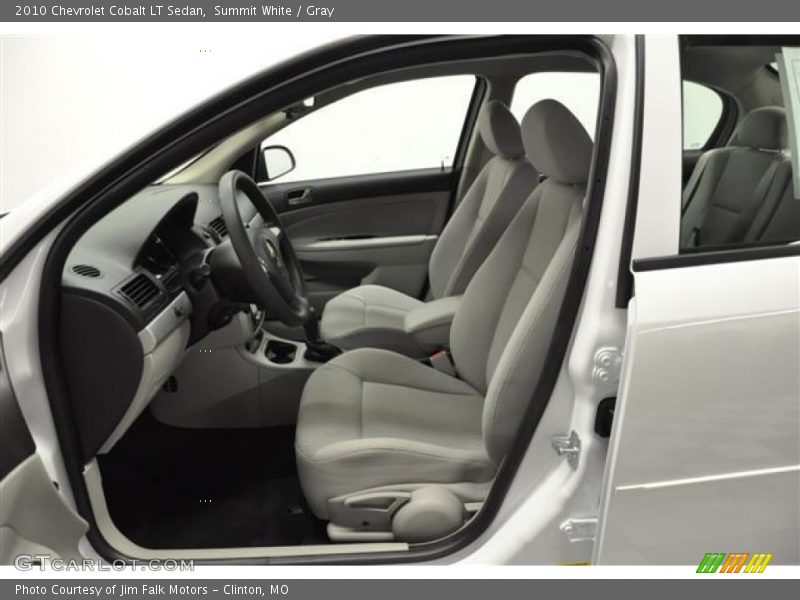 Summit White / Gray 2010 Chevrolet Cobalt LT Sedan