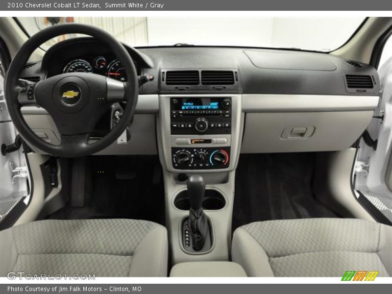 Summit White / Gray 2010 Chevrolet Cobalt LT Sedan