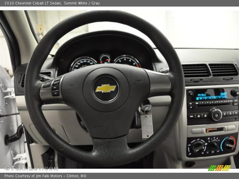 Summit White / Gray 2010 Chevrolet Cobalt LT Sedan