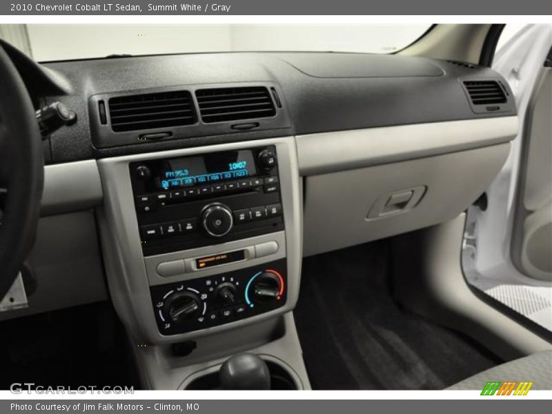 Summit White / Gray 2010 Chevrolet Cobalt LT Sedan