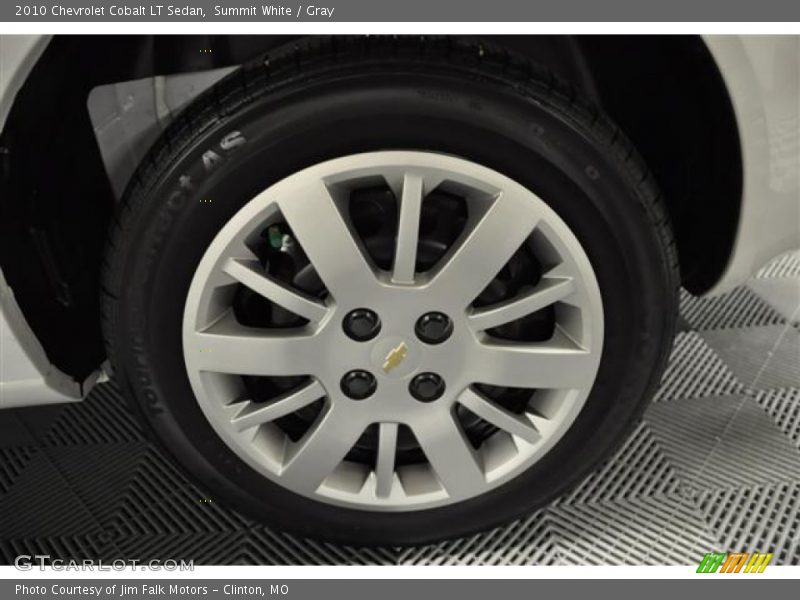 Summit White / Gray 2010 Chevrolet Cobalt LT Sedan