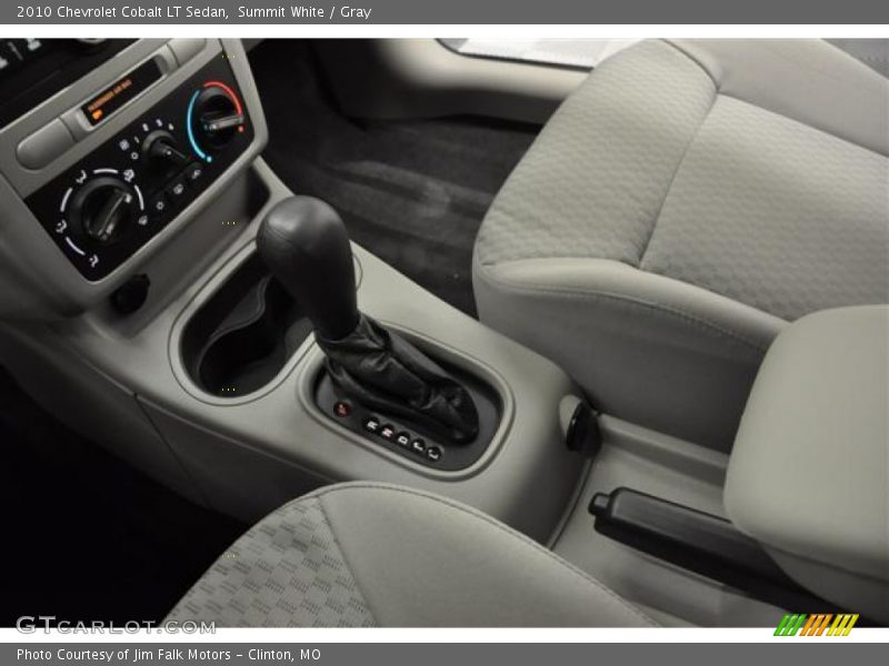 Summit White / Gray 2010 Chevrolet Cobalt LT Sedan