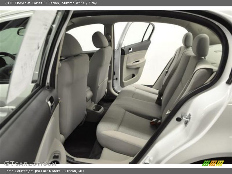 Summit White / Gray 2010 Chevrolet Cobalt LT Sedan