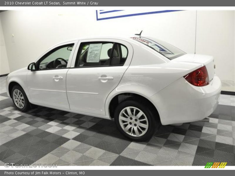 Summit White / Gray 2010 Chevrolet Cobalt LT Sedan