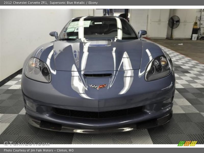  2012 Corvette ZR1 Supersonic Blue Metallic
