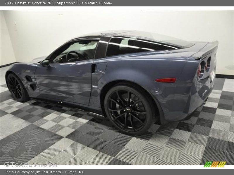  2012 Corvette ZR1 Supersonic Blue Metallic