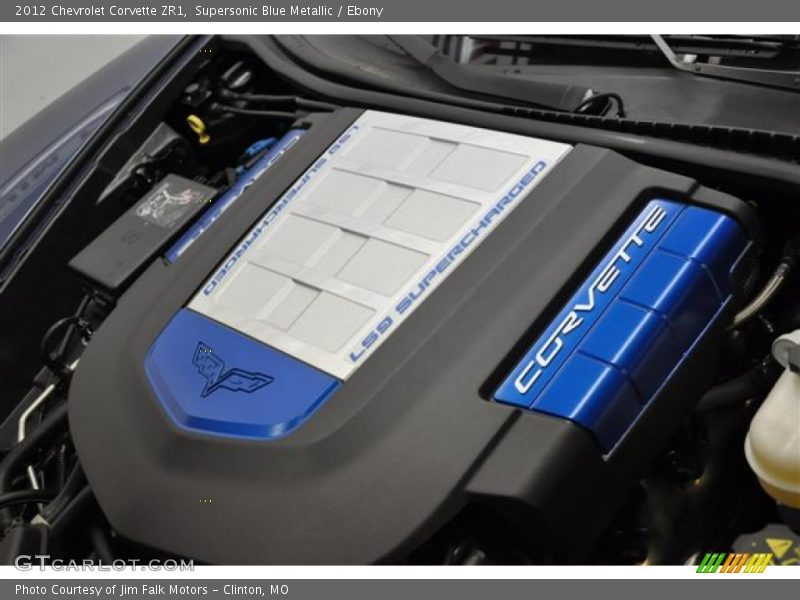  2012 Corvette ZR1 Engine - 6.2 Liter Supercharged OHV 16-Valve LS9 V8