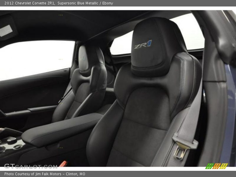  2012 Corvette ZR1 Ebony Interior