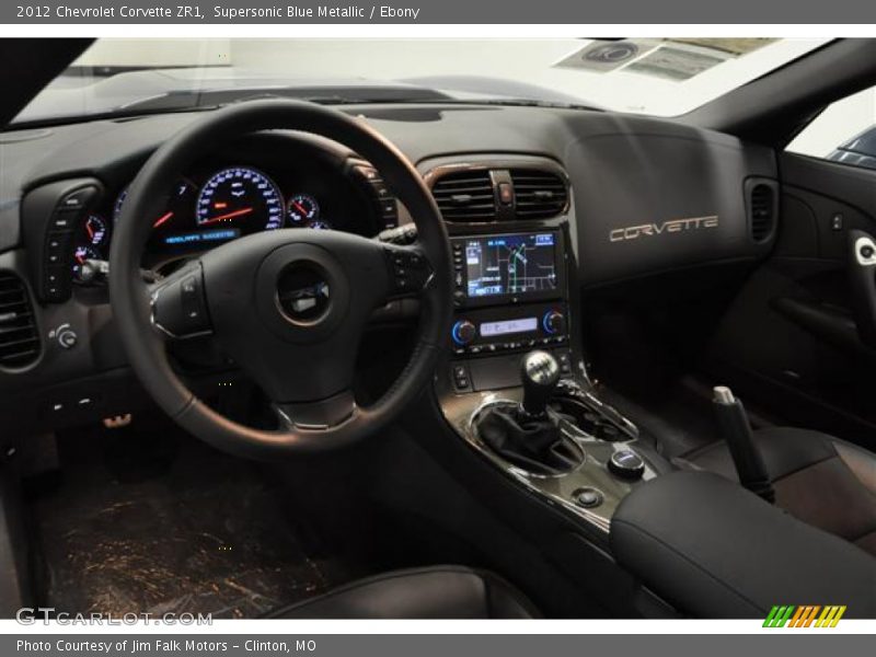 Dashboard of 2012 Corvette ZR1