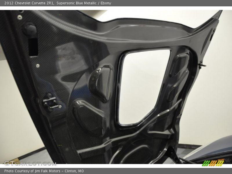 Supersonic Blue Metallic / Ebony 2012 Chevrolet Corvette ZR1