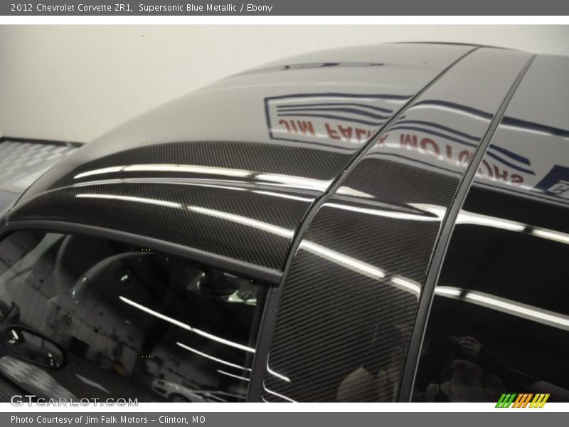 Supersonic Blue Metallic / Ebony 2012 Chevrolet Corvette ZR1