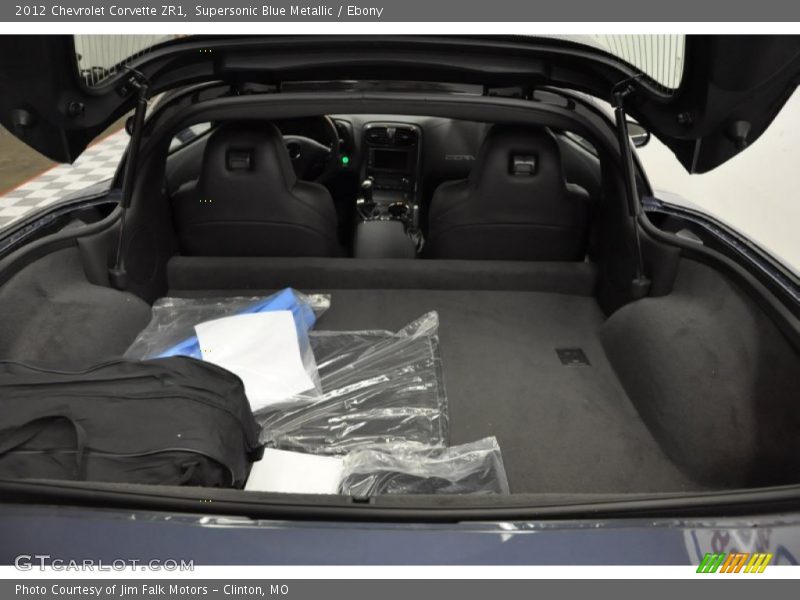 2012 Corvette ZR1 Trunk