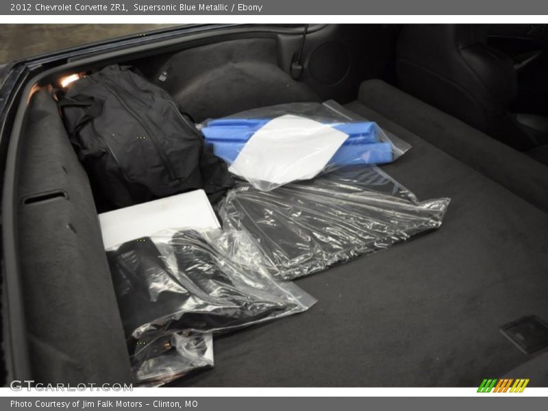  2012 Corvette ZR1 Trunk