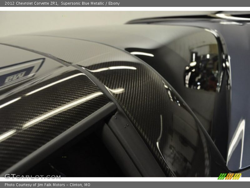 Supersonic Blue Metallic / Ebony 2012 Chevrolet Corvette ZR1