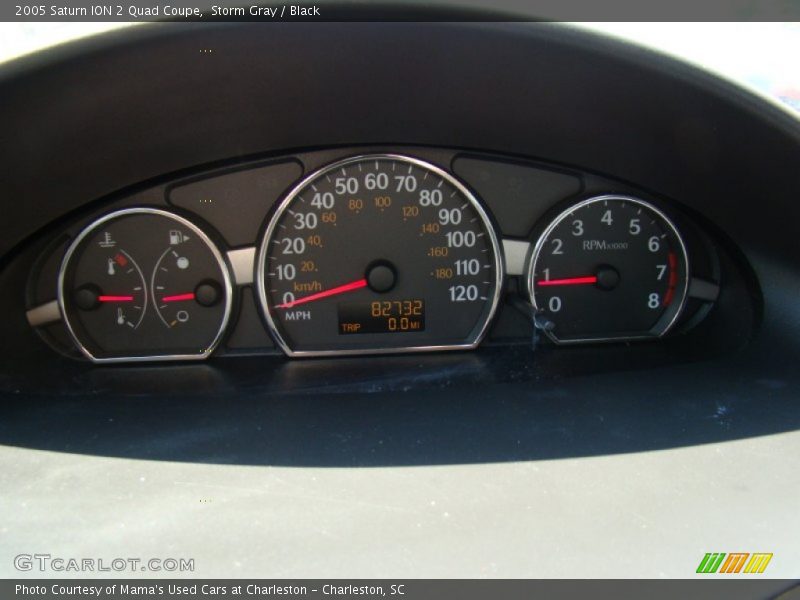  2005 ION 2 Quad Coupe 2 Quad Coupe Gauges