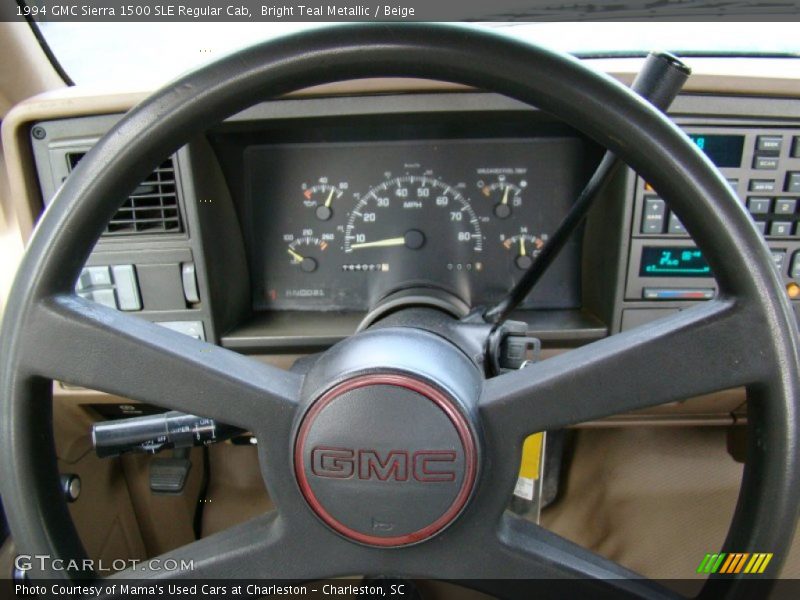  1994 Sierra 1500 SLE Regular Cab Steering Wheel