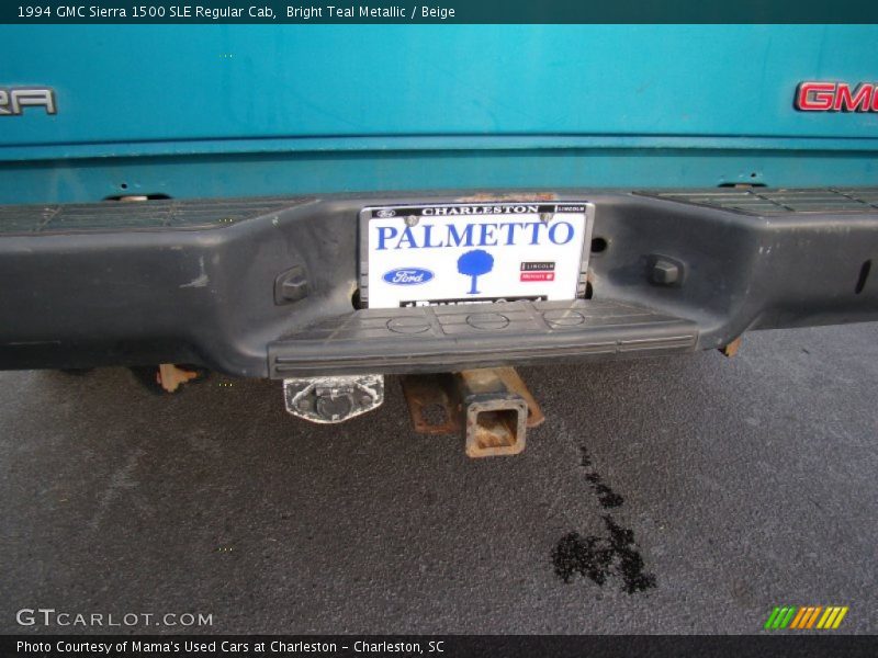 Bright Teal Metallic / Beige 1994 GMC Sierra 1500 SLE Regular Cab
