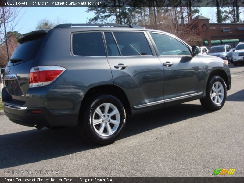 Magnetic Gray Metallic / Ash 2011 Toyota Highlander