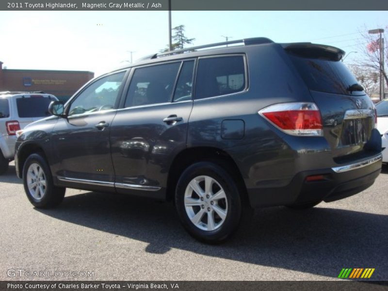 Magnetic Gray Metallic / Ash 2011 Toyota Highlander