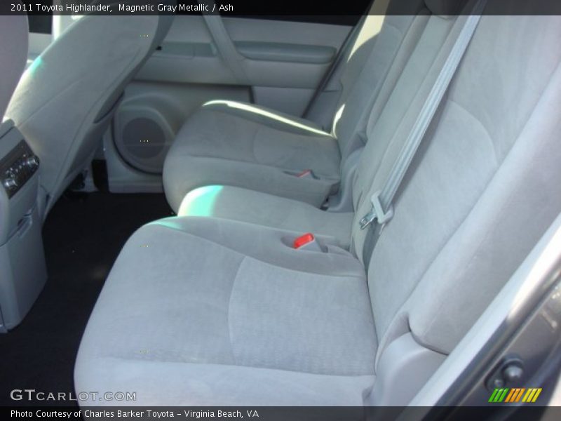 Magnetic Gray Metallic / Ash 2011 Toyota Highlander