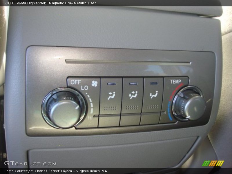Magnetic Gray Metallic / Ash 2011 Toyota Highlander