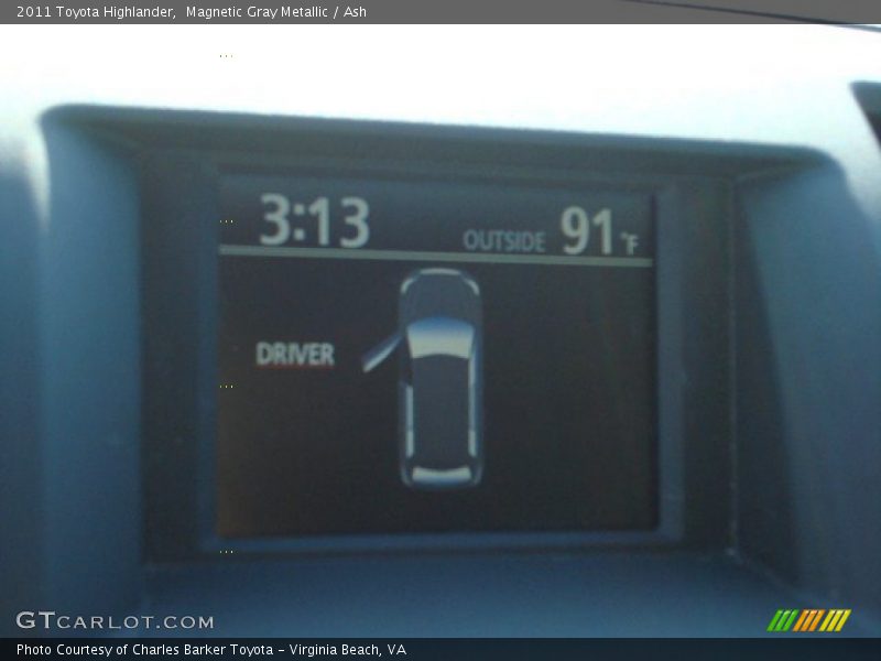 Magnetic Gray Metallic / Ash 2011 Toyota Highlander