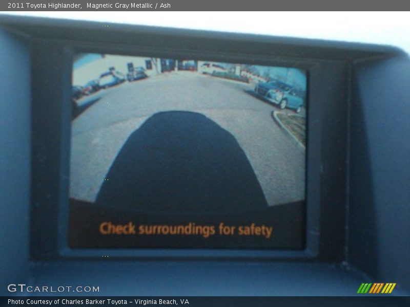 Magnetic Gray Metallic / Ash 2011 Toyota Highlander