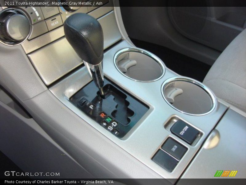 Magnetic Gray Metallic / Ash 2011 Toyota Highlander