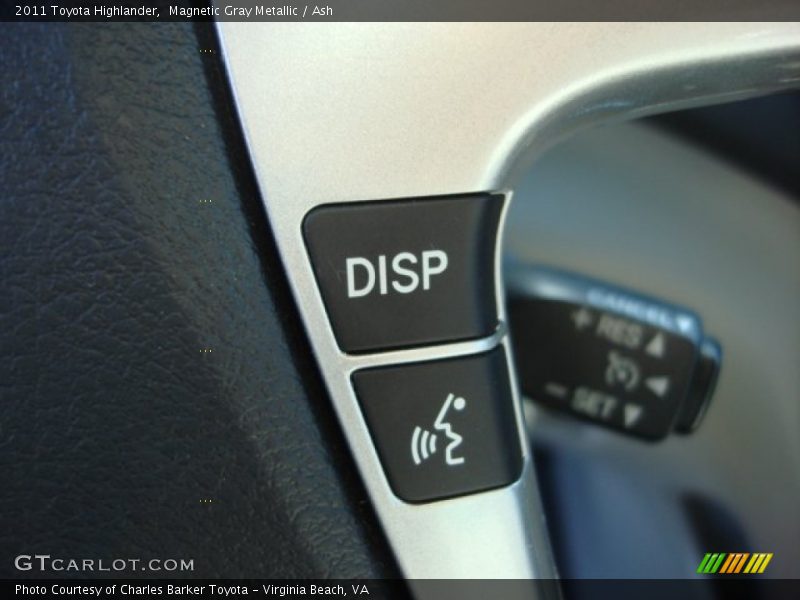 Magnetic Gray Metallic / Ash 2011 Toyota Highlander
