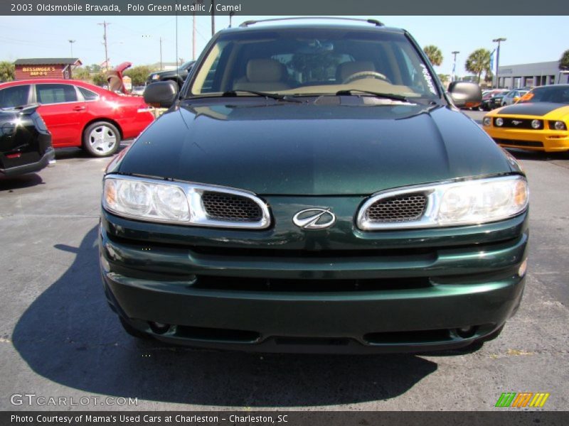 Polo Green Metallic / Camel 2003 Oldsmobile Bravada