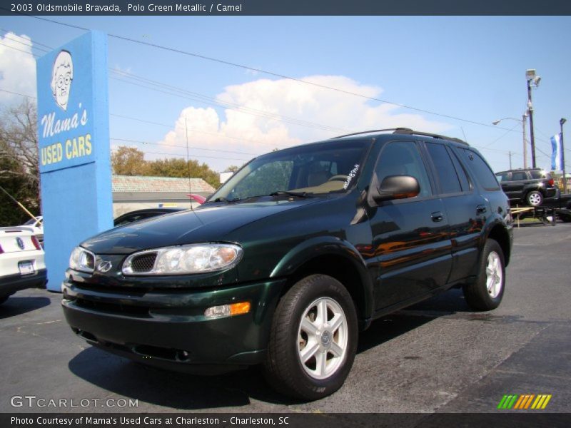 Polo Green Metallic / Camel 2003 Oldsmobile Bravada