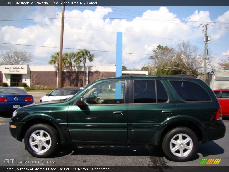 Polo Green Metallic / Camel 2003 Oldsmobile Bravada