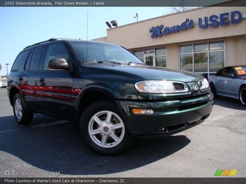 Polo Green Metallic / Camel 2003 Oldsmobile Bravada