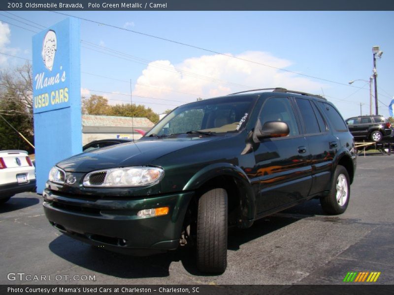 Polo Green Metallic / Camel 2003 Oldsmobile Bravada