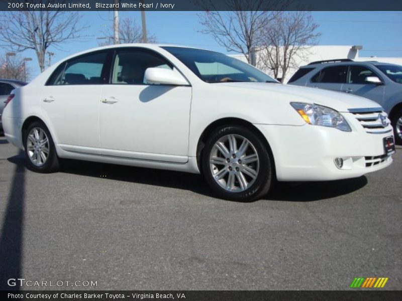 Blizzard White Pearl / Ivory 2006 Toyota Avalon Limited