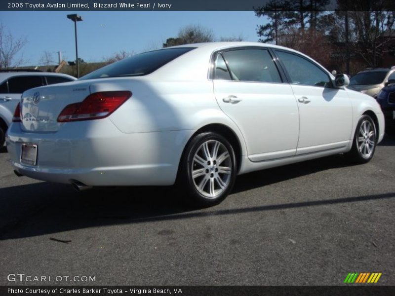 Blizzard White Pearl / Ivory 2006 Toyota Avalon Limited