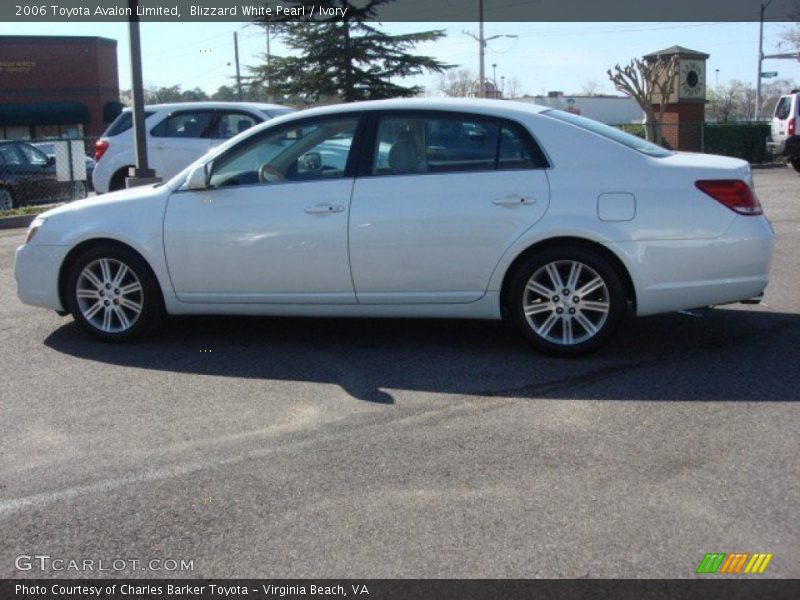 Blizzard White Pearl / Ivory 2006 Toyota Avalon Limited