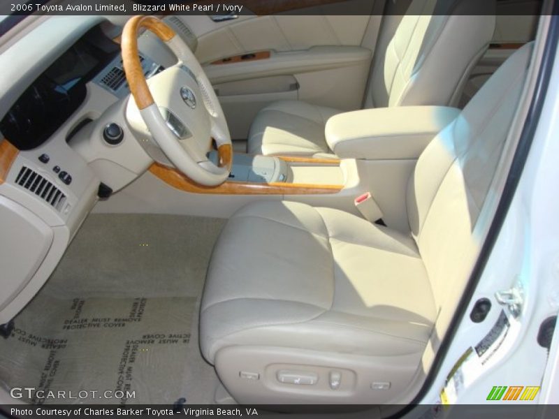 Blizzard White Pearl / Ivory 2006 Toyota Avalon Limited