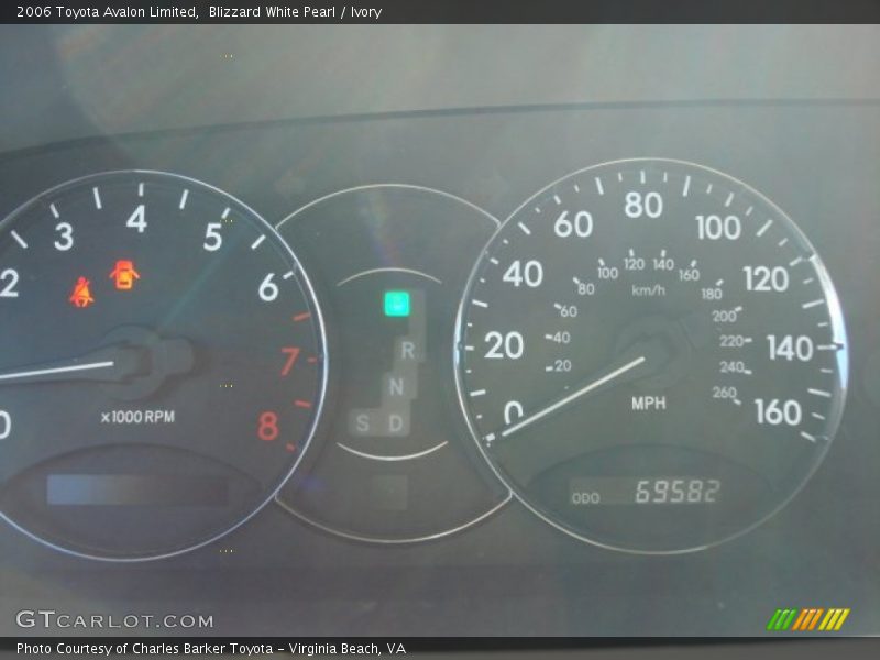 Blizzard White Pearl / Ivory 2006 Toyota Avalon Limited