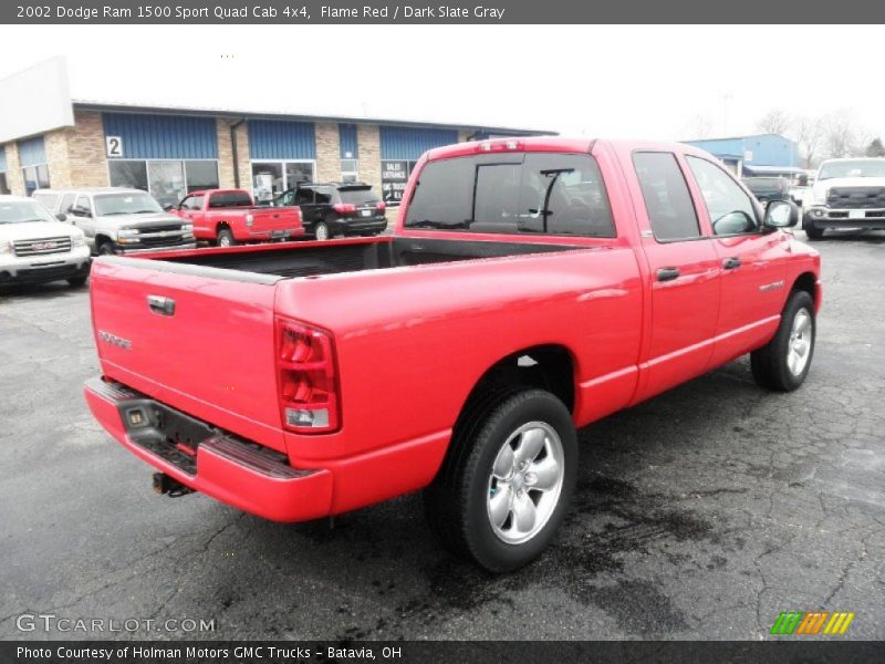  2002 Ram 1500 Sport Quad Cab 4x4 Flame Red