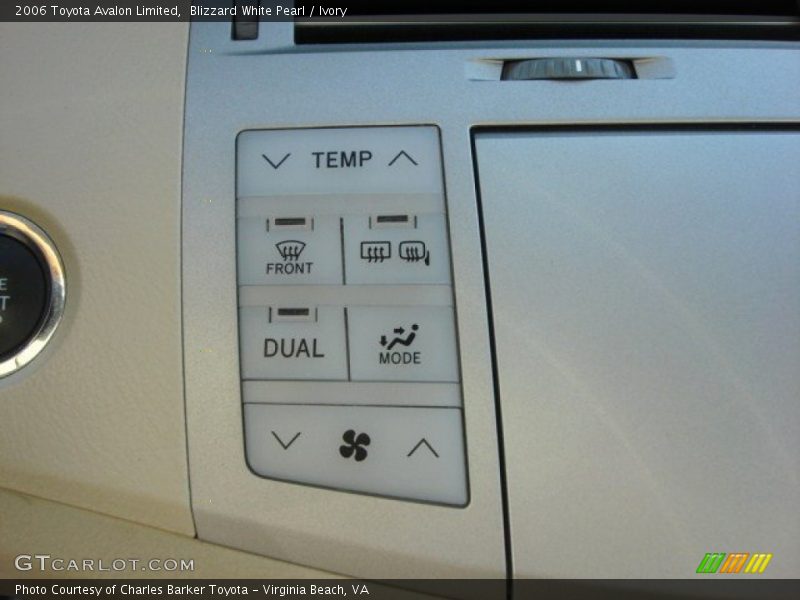 Blizzard White Pearl / Ivory 2006 Toyota Avalon Limited