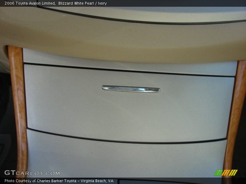 Blizzard White Pearl / Ivory 2006 Toyota Avalon Limited