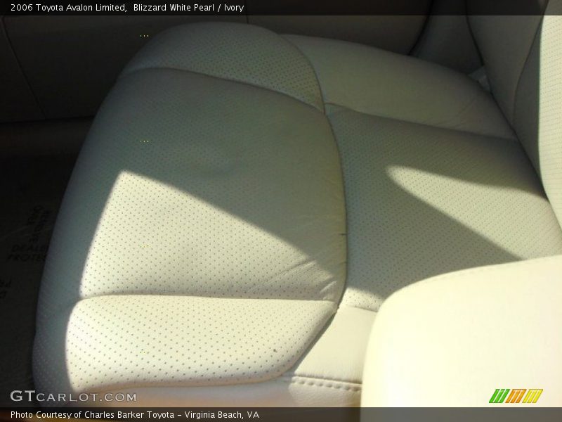 Blizzard White Pearl / Ivory 2006 Toyota Avalon Limited