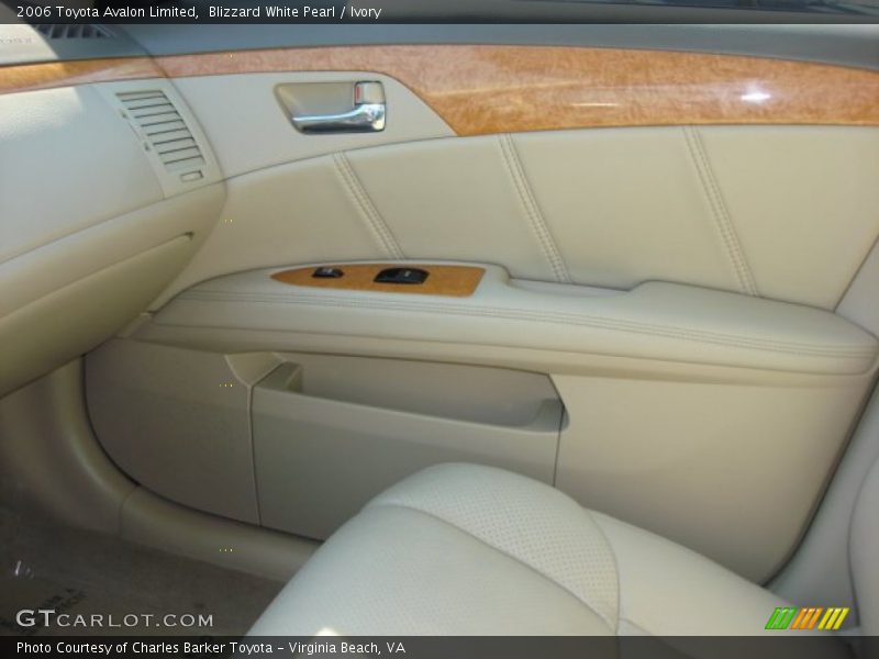 Blizzard White Pearl / Ivory 2006 Toyota Avalon Limited