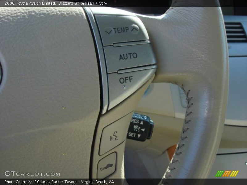 Blizzard White Pearl / Ivory 2006 Toyota Avalon Limited