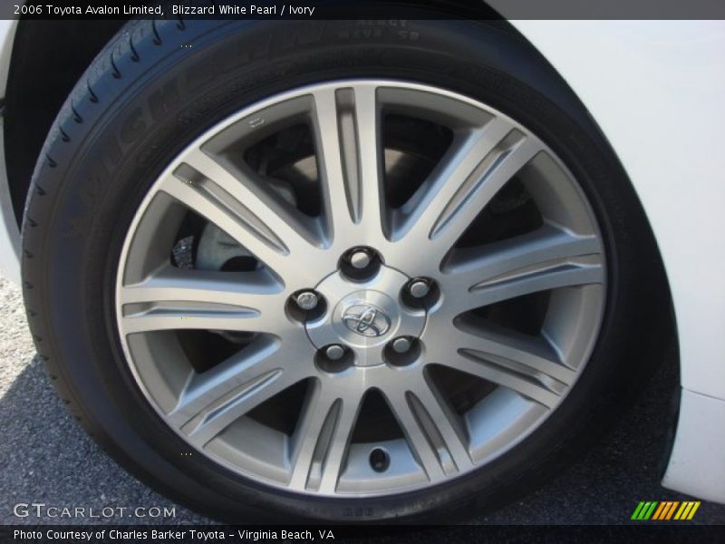 Blizzard White Pearl / Ivory 2006 Toyota Avalon Limited