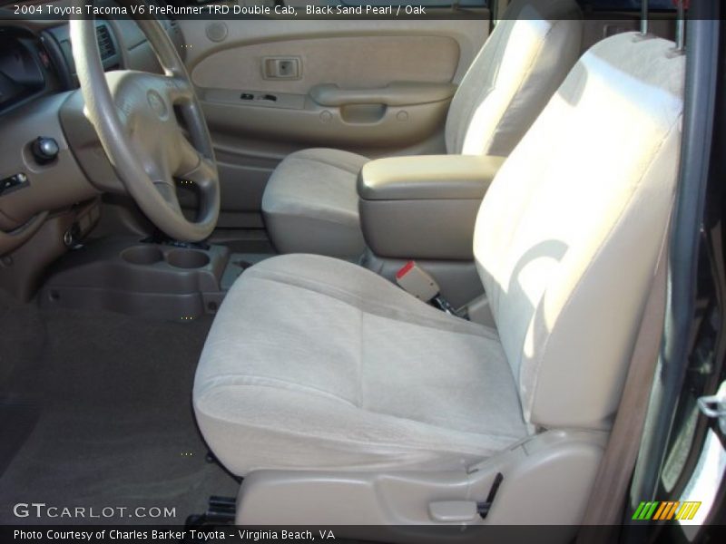 Black Sand Pearl / Oak 2004 Toyota Tacoma V6 PreRunner TRD Double Cab
